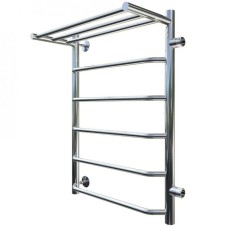 Водяной полотенцесушитель Тругор Браво 1 П ПМ R 80x40 с полкой Хром