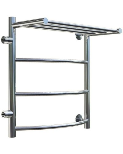 Водяной полотенцесушитель Тругор Приоритет 1 П ПМ L 60x50 с полкой Хром