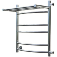 Водяной полотенцесушитель Тругор Приоритет 3 П ПМ R 60x40 с полкой Хром