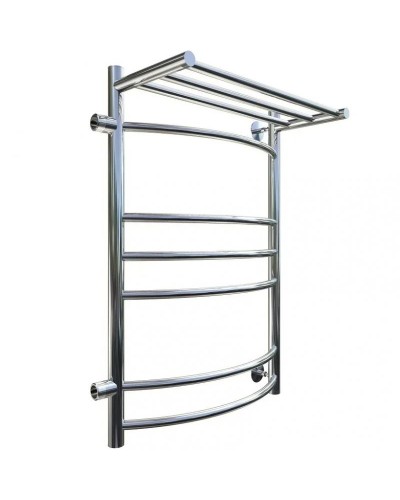 Водяной полотенцесушитель Тругор Приоритет 3 П ПМ L 80x40 с полкой Хром