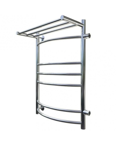 Водяной полотенцесушитель Тругор Приоритет 3 П ПМ R 80x40 с полкой Хром