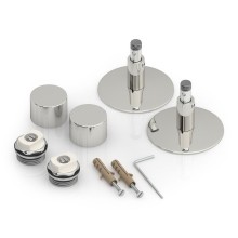 Водяной полотенцесушитель Сунержа Стилье Универсал-53 800х500 00653-8050 Хром