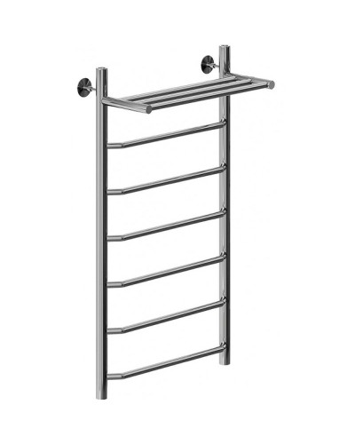 Водяной полотенцесушитель Aquanet Fiona 100x50 266742 с полкой Хром