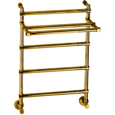 Водяной полотенцесушитель Margaroli Sole 4534704OBP с полкой Бронза