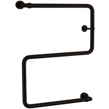 Водяной полотенцесушитель Margaroli Vento 408S610MB Черный матовый