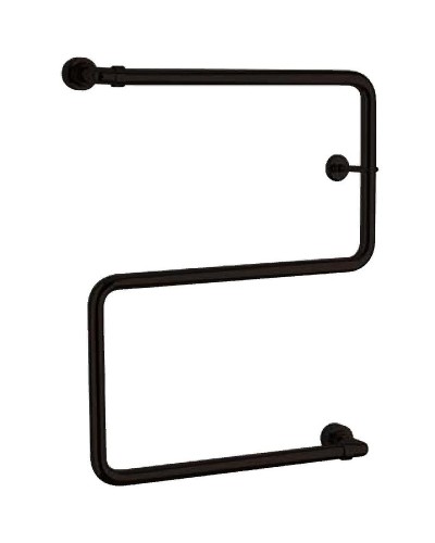 Водяной полотенцесушитель Margaroli Vento 408S610MB Черный матовый