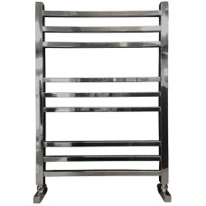 Водяной полотенцесушитель Ника Modern ЛМ 5 80x50 с вентилями Хром 9 перекладин