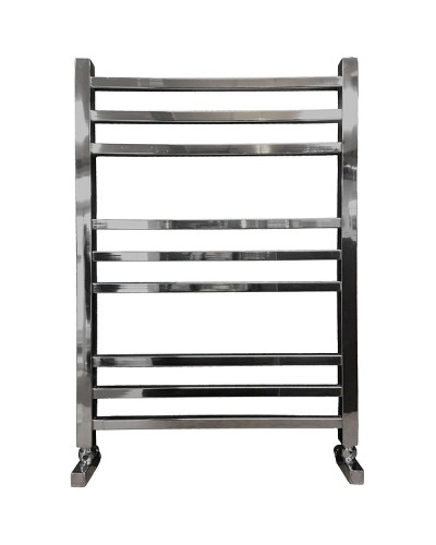 Водяной полотенцесушитель Ника Modern ЛМ 5 80x50 с вентилями Хром 9 перекладин