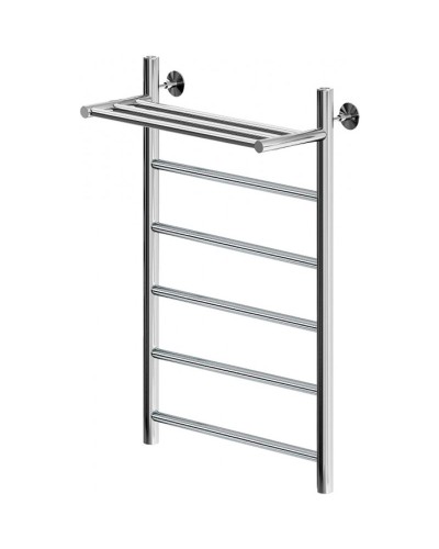 Водяной полотенцесушитель Aquanet Mauro 80x50 282321 с полкой Хром