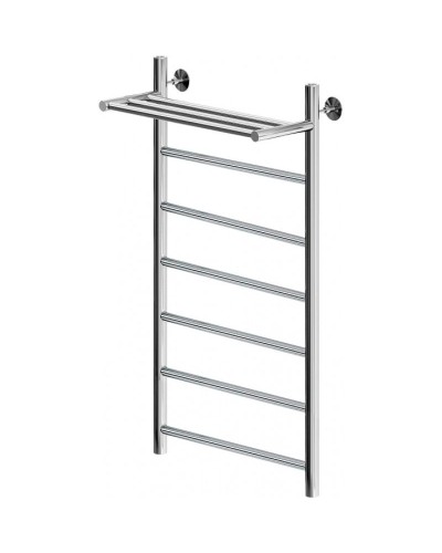 Водяной полотенцесушитель Aquanet Mauro 100x50 282322 с полкой Хром