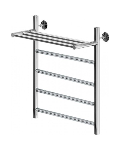 Водяной полотенцесушитель Aquanet Mauro 60x50 282320 с полкой Хром