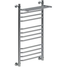 Водяной полотенцесушитель Ника Trapezium ЛТ (Г2) ВП 100/60 с полкой Хром