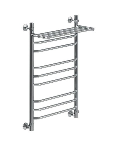 Водяной полотенцесушитель Ника Trapezium ЛТ (Г2) ВП 80/50 с полкой Хром