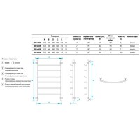 Водяной полотенцесушитель Energy Classic 1000x400 EWTRCLASS1004000000 Хром