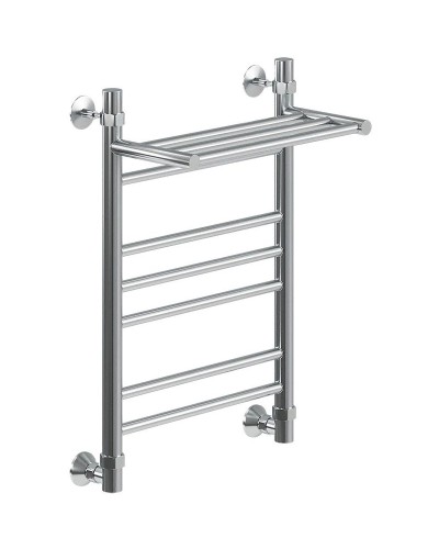 Водяной полотенцесушитель Ника Classic ЛП (Г2) ВП 60/60 с полкой Хром