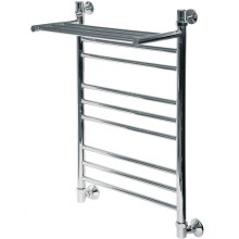 Водяной полотенцесушитель Ника Classic ЛП (Г2) ВП 80/50 с полкой Хром