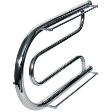 Водяной полотенцесушитель Ника Econ ПЛ 32/70 с полкой Хром