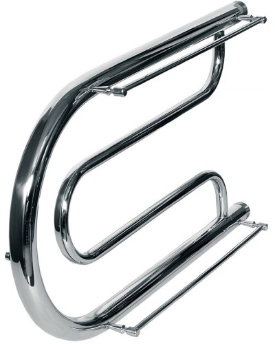 Водяной полотенцесушитель Ника Econ ПЛ 32/70 с полкой Хром