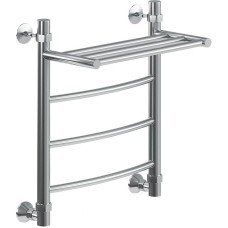 Водяной полотенцесушитель Ника Arc ЛД ВП 50/50 с полкой Хром