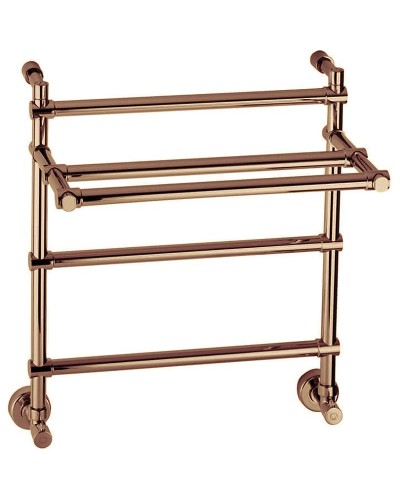 Водяной полотенцесушитель Margaroli Sole 455-3 4554703OBP c полкой Бронза