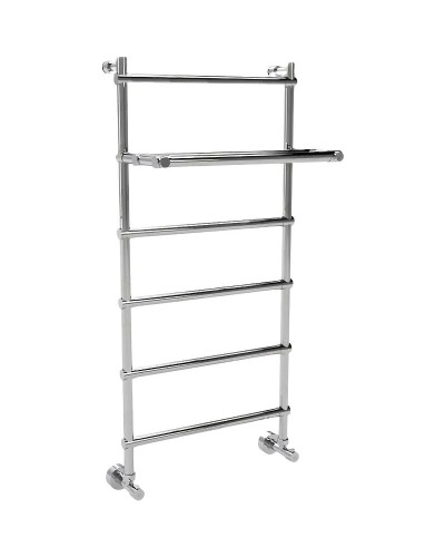 Водяной полотенцесушитель Margaroli Sole 442-6 4424706CRP с полкой Хром