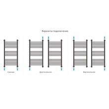 Водяной полотенцесушитель Сунержа Богема+ 800х400 Хром