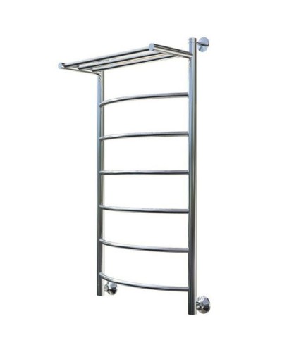 Водяной полотенцесушитель Тругор Приоритет 1 П НП 100x50 с полкой Хром