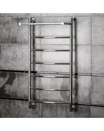 Водяной полотенцесушитель Тругор Приоритет 1 П НП 100x60 с полкой Хром