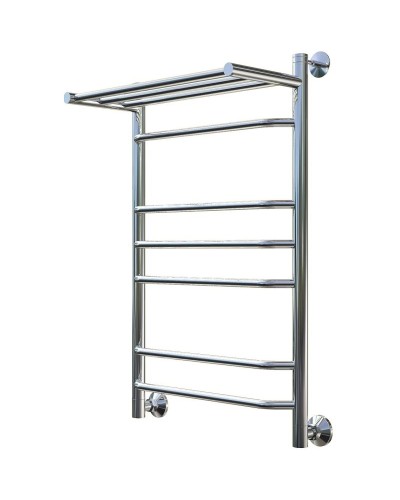Водяной полотенцесушитель Тругор Браво 3 П НП 80x50 с полкой Хром