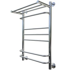 Водяной полотенцесушитель Тругор Идеал Комби 3 П НП 80x60 с полкой Хром