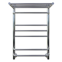 Водяной полотенцесушитель Тругор Идеал Комби 3 П НП 80x60 с полкой Хром