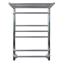 Водяной полотенцесушитель Тругор Идеал Комби 3 П НП 80x60 с полкой Хром