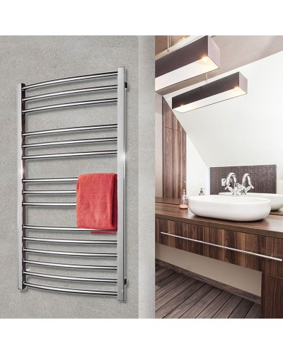 Водяной полотенцесушитель Grota Calma 53х120 Хром