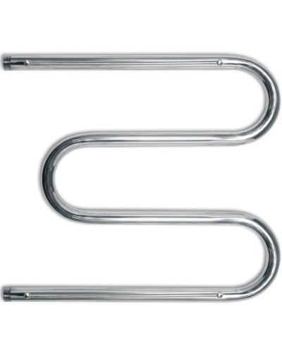 Водяной полотенцесушитель Ника Simple М1/СП 50x50 с полкой Хром