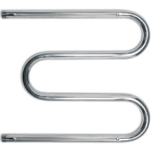 Водяной полотенцесушитель Ника Simple М1/СП 50x100 с полкой Хром