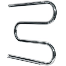 Водяной полотенцесушитель Ника Simple М1/СП 3/4 50x70 с полкой Хром