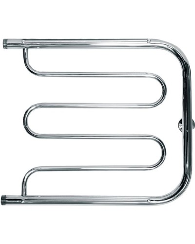 Водяной полотенцесушитель Ника Econ ПМ1 50x40 с полкой Хром