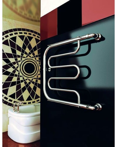 Водяной полотенцесушитель Ника Econ ПМ 50/70 с полкой Хром