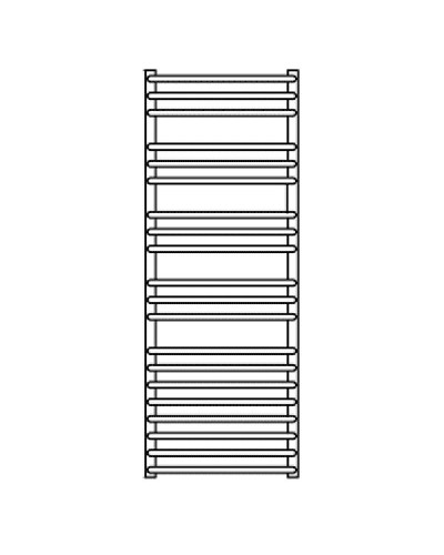 Водяной полотенцесушитель Grota Forte 48х120 Хром