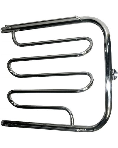 Водяной полотенцесушитель Ника Econ ПМ2 60x60 с полкой Хром