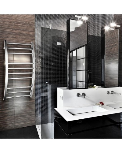 Водяной полотенцесушитель Grota Primo 530х900 Хром