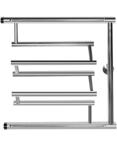 Водяной полотенцесушитель Ника Econ ПМ3 60x40 с полкой Хром