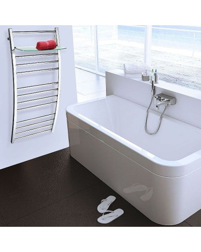 Водяной полотенцесушитель Grota Vela 630х900 Хром