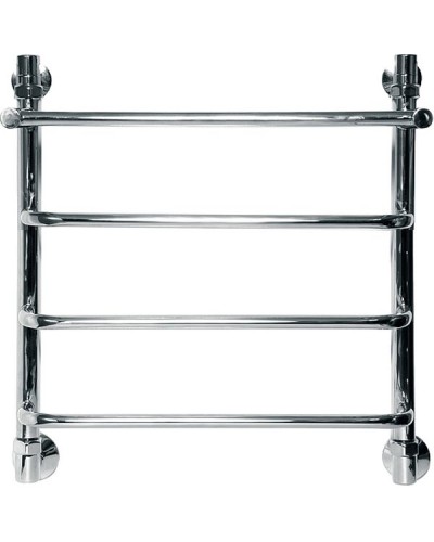 Водяной полотенцесушитель Ника Quadro Л90/ВП 50x40 с полкой Хром