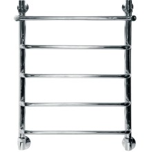 Водяной полотенцесушитель Ника Quadro Л90/ВП 60x60 с полкой Хром