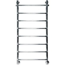 Водяной полотенцесушитель Ника Quadro Л90/ВП 120x60 с полкой Хром