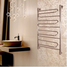 Водяной полотенцесушитель Ника Curve ЛZ 50x40 Хром