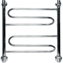 Водяной полотенцесушитель Ника Curve ЛZ 60x50 Хром