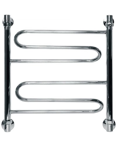 Водяной полотенцесушитель Ника Curve ЛZ 60x50 Хром