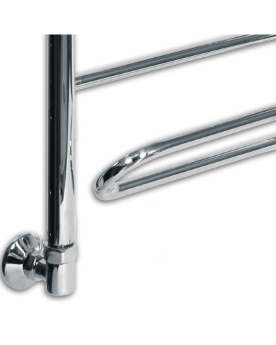 Водяной полотенцесушитель Ника Curve ЛZ 80x40 Хром